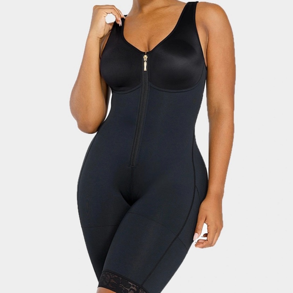 Shapellx AirSlim® Full Body Butt-Lifting Bodysuit XL Black NWT